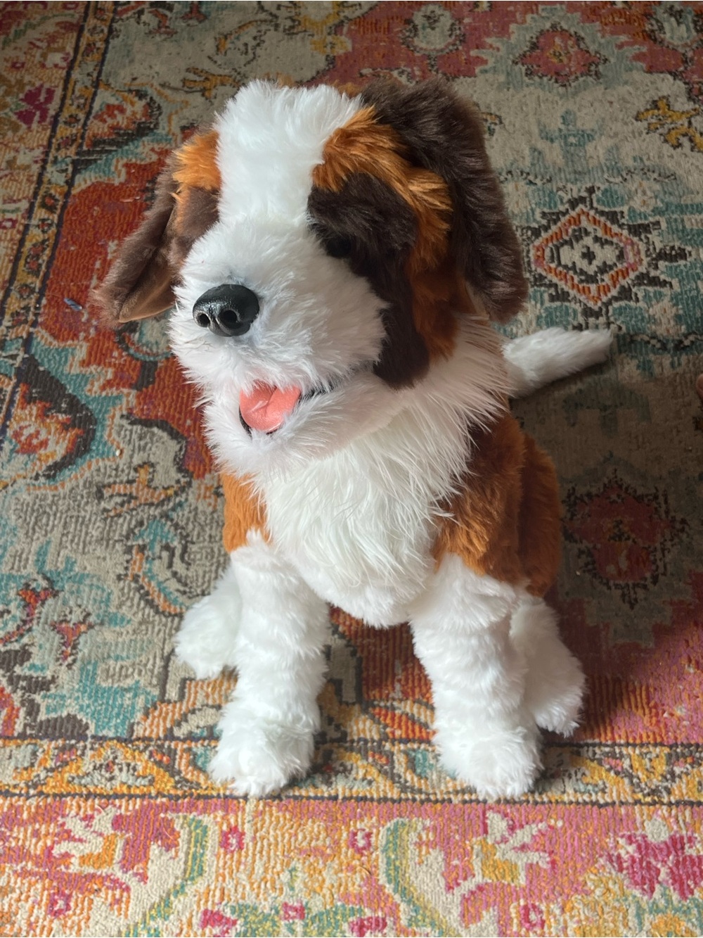 FurReal Millie My Lovin Pup Interactive St Bernard Dog, Large Size 22”